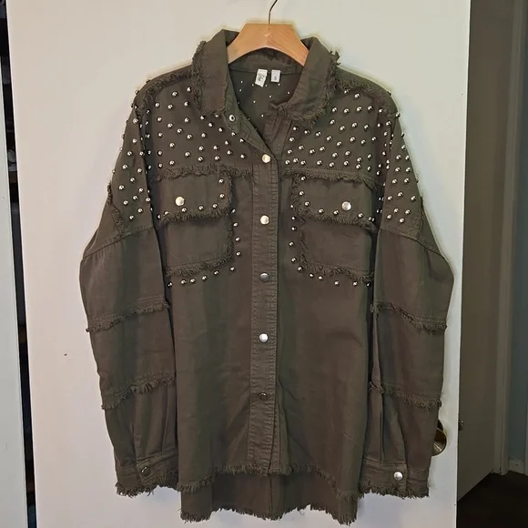 Demu Studded Jacket - Picture 5 of 13